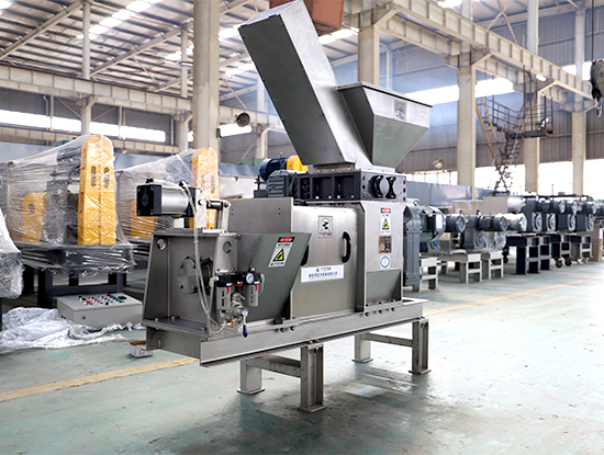 Screw press equipment