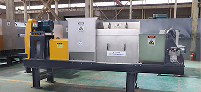 Screw extruders help to efficiently utilize food processing waste.